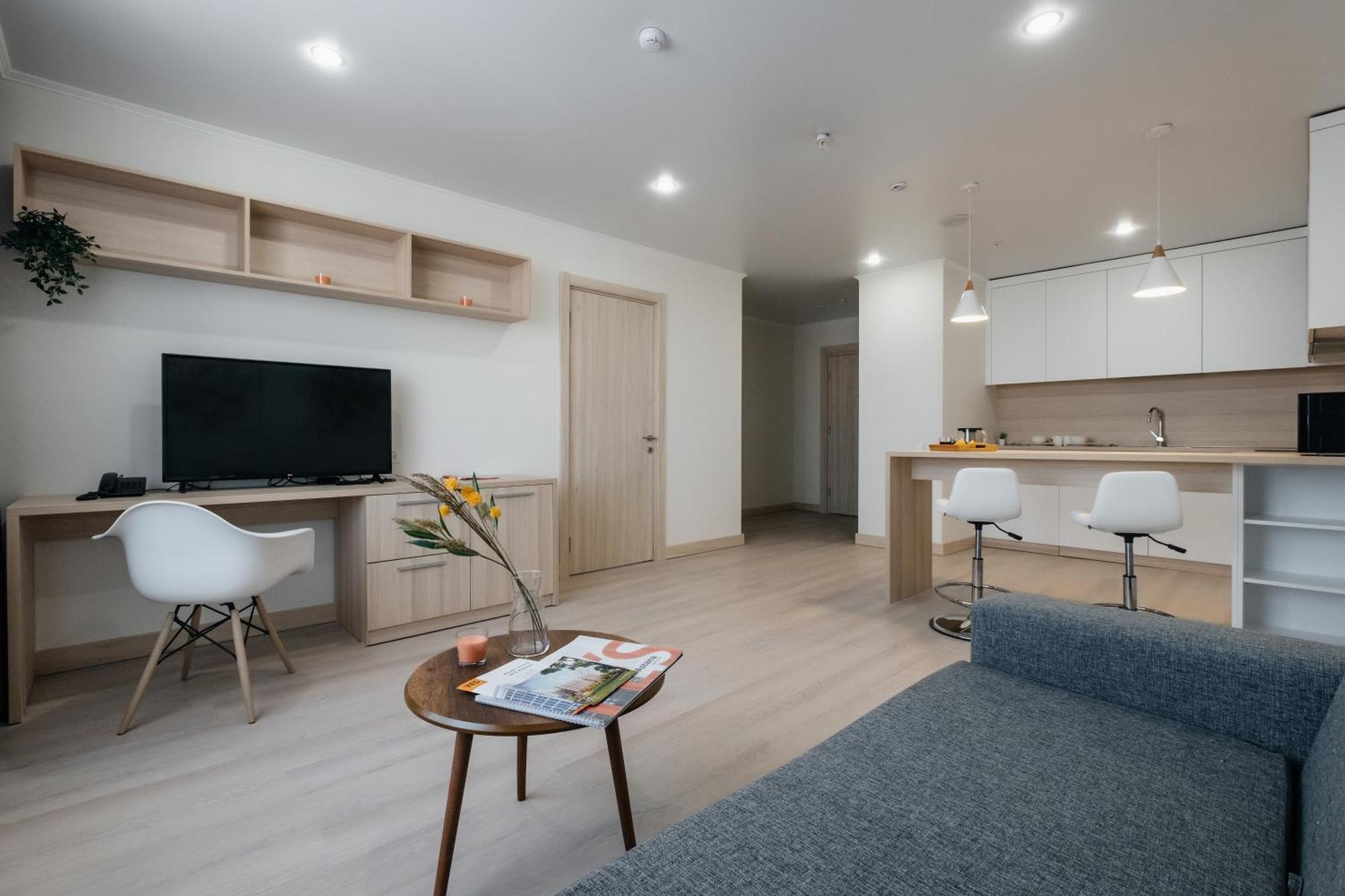 Ye'S Астана Aparthotel Kültér fotó